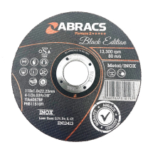 Abracs Black Edition 115x1.0x22mm INOX