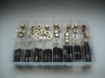 Assorted Manifold Nuts/Studs Brass Metric/Imperial