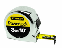 Stanley PowerLock Classic Tape 3m / 10ft (Width 19mm)