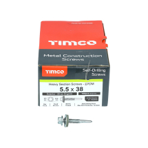TIMco 5.5 x 38 Hex Head Self Drilling Screws Box Of 100